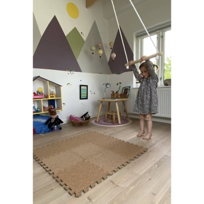 BABYDAN Covoraș puzzle joc plută 90x90 cm