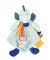 Doudou Zestaw prezentowy - Zabawka z uchwytem na smoczek dinozaur zielony 23 cm