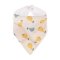 PETITE&MARS Bryndák bandana Luke 2 ks Beige Pears&Intense Ochre 3m+