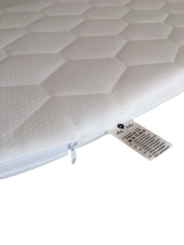 AHOJBABY Replacement mattress for Moses basket for babies