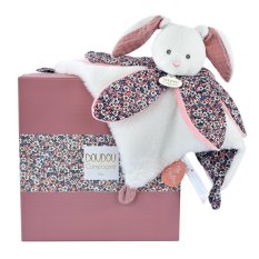 Coffret cadeau Doudou - Lapin en peluche
