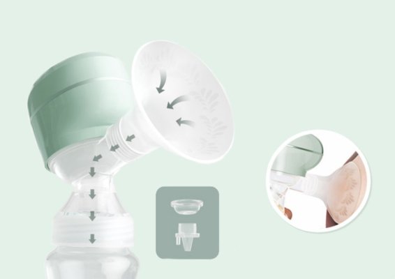 NENO Pompă de sân electrică bifazică Uno
