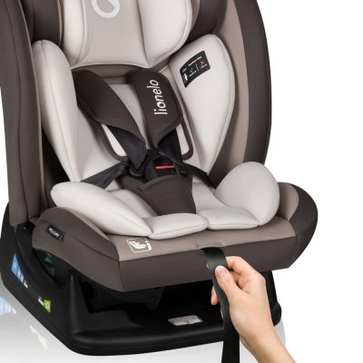LIONELO Seggiolino Auto Aart i-Size (40-150 cm) Beige Latte