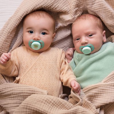 Philips AVENT Smoczek Ultrastart obrazek 0-2m chłopiec, 2 szt.