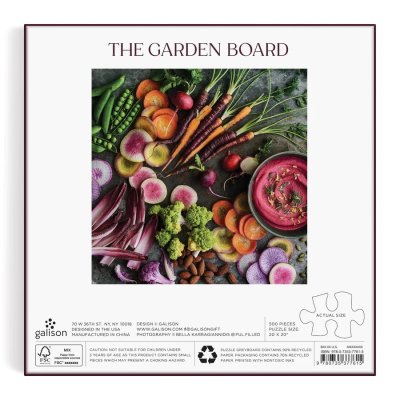 Galison Puzzel The Garden Board 500 stukjes
