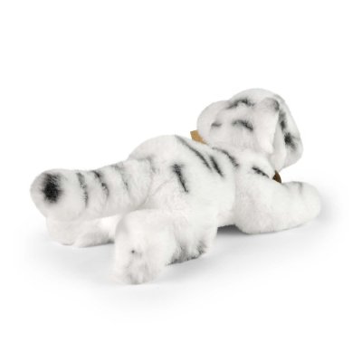 Rappa Tigre di peluche bianco sdraiato 17 cm ECO-FRIENDLY