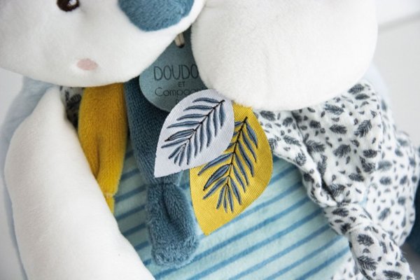 Doudou Zestaw prezentowy - koala Yoca z dzieckiem 25 cm