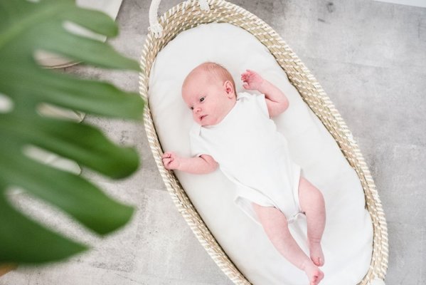 AHOJBABY Skötkorg Smart Basket naturlig + matt