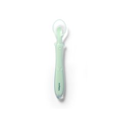 BABYONO Silicone spoon - mint 6m+