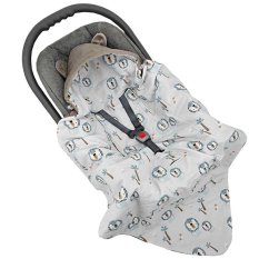 EKO Śpiworek do fotelika samochodowego Velvet Lion beige