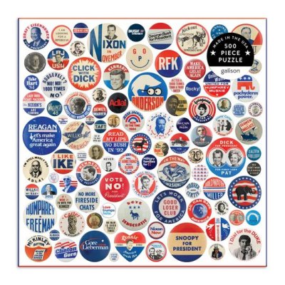 Galison Puzzle Abzeichen Amerikas 500 Teile