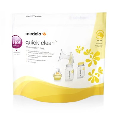 MEDELA Quick Clean sterilizacijske vrečke za mikrovalovno pečico 5 kos