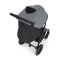 PETITE&MARS Kinderwagen Street2 Air Zwart Ultiem Grijs