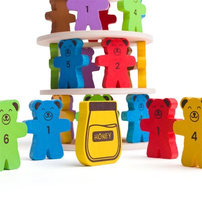 Bigjigs Toys Fallende Bären Spiel