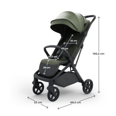 KINDERKRAFT SELECT Sportska kolica Nubi 3 Mystic Green