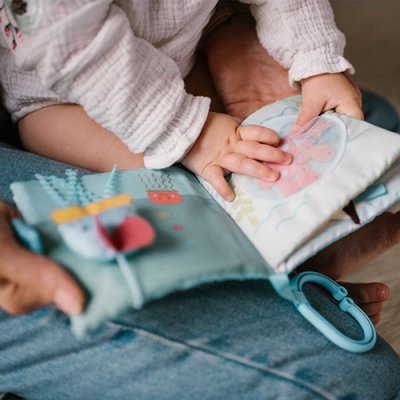 BABYONO Zintuiglijk boek Zeewereld 0m+