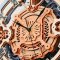 Puzzle 3D en bois RoboTime Miniature de maison Horloge murale