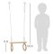 small foot Holztrapez mit Turnringen 2 in 1