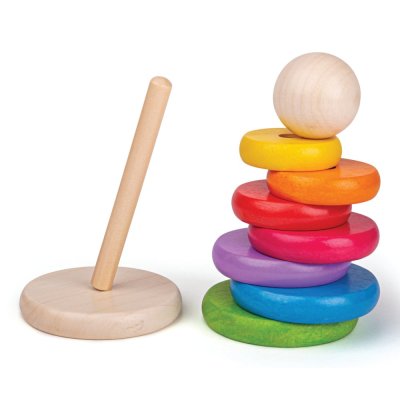 Bigjigs Baby Regenbogen Hampelmann