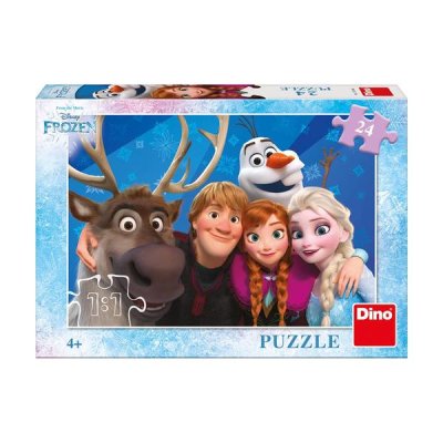 Dino Puzzel Frozen selfie 24 stukjes