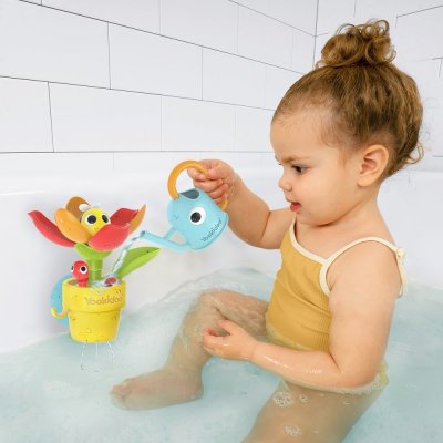 YOOKIDOO Wasserspielzeug Blume mit Wasserkocher ab 18 Monaten