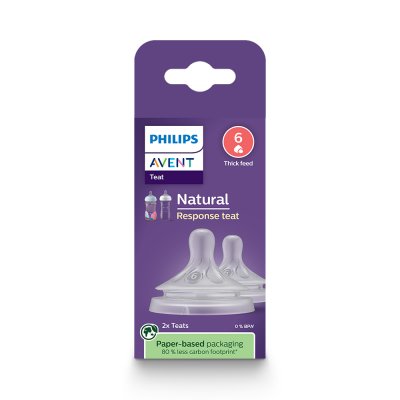 Philips AVENT Smoczek Natural Response 6 do owsianki 6m+, 2 szt