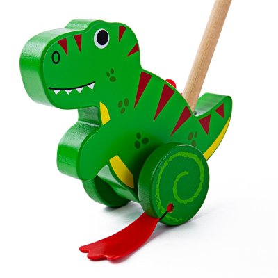 Bigjigs Baby Fa Tologató T. rex