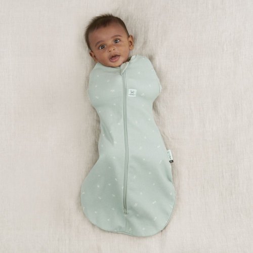 ERGOPOUCH Swaddle and sleeping bag 2in1 Cocoon Sage 6-12 m, 8-10 kg, 1 tog