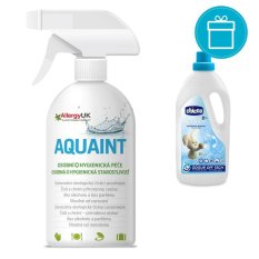 CHICCO Detersivo per bucato per bambini, 1,5 l + AQUAINT 500 ml