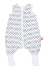 MOTHERHOOD Schlafsack Musselin mit Hose Grey Classics 1-1,5 r 0,5 tog