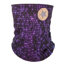 Nákrčník podšitý Outlast® - bodka neón/čierna