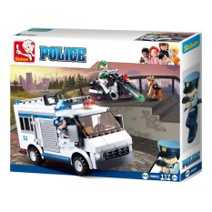 Sluban Policija M38-B0652 Zaporniški voz in pobegli tat