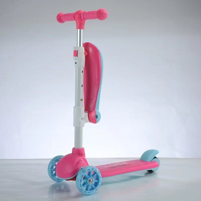 Trotineta pentru copii cu scaun - 3in1 - Galben - ARTICOL EXPOSAT