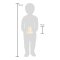 small foot Wall Mount for Gymnastic Ladder 4 pcs Adventure