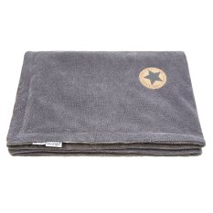 Coperta doppia MAZLÍK BAMBUS Outlast® - grigio scuro/grigio
