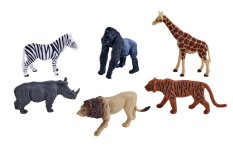 Mojo Mini mundo Animais Africanos conjunto de 6 peças - conjuntos variados