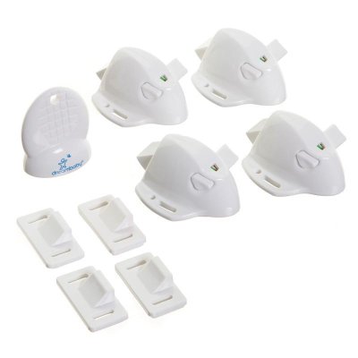 DREAMBABY Mágneses zárak 4 db + mágneskulcs