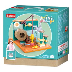 Sluban Mini Handcraft M38-B0919C Ribarski kutak s mačkom