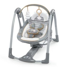INGENUITY Baloiço Convertível de Viagem com Melodia Bella Teddy™ 0m+ até 9kg