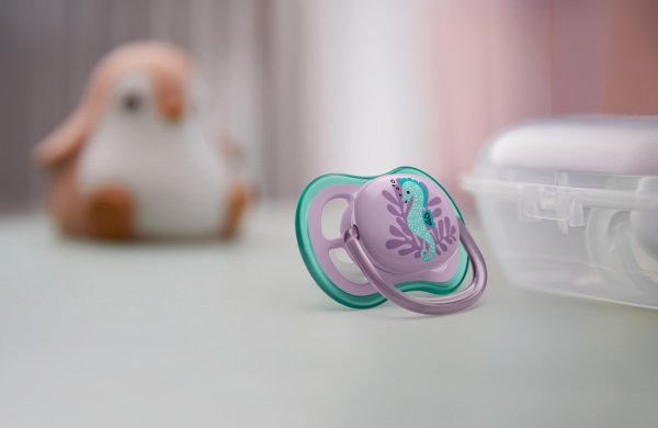 Philips AVENT Ultra Luftschnuller Image 6-18m Seepferdchen, 1St