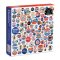 Galison Puzzle Abzeichen Amerikas 500 Teile