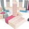 Bigjigs Toys Wiaderko z klockami 50 szt.