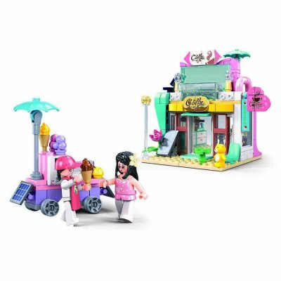 Sluban Metropolis M38-B1266 Café et chariot à glaces