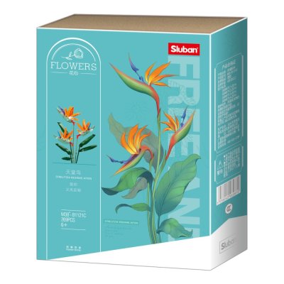Sluban Flowers M38-B1121C Kraljeva Strelitzia