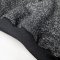 Klänning sweatshirt varm - svart glans