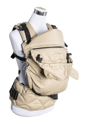 Monkey Mum® Lahka kapuca za prenosni voziček Carrie - Desert sand