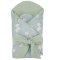 EKO Musselin Puckdecke mit herausnehmbarer Kokosnusseinlage Dogs Muselin Mint 75x75 cm
