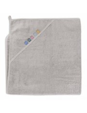 CEBA Serviette avec capuche Ligne EcoVero 100x100 Moonbeam Ceba