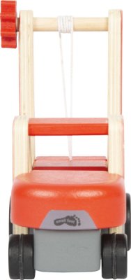 small foot Carrello elevatore in legno con pallet
