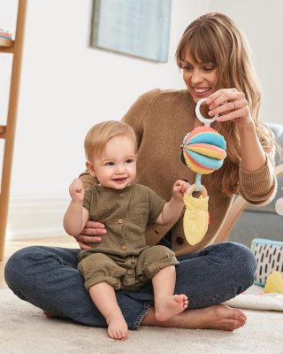 SKIP HOP Zabawka aktywna na kółku C Discoverosity 3w1 Montessori 0m+